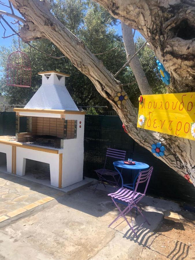 Malou Garden House Near The Beach Γλύφα Εξωτερικό φωτογραφία